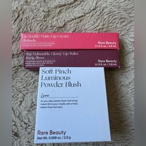 Rare Beauty Soft Pinch Luminous Powder Blush & Lip Duo in Pink and Mauve